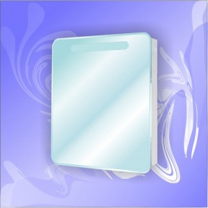 Шкаф зеркало Andaria Орион 600 с подсветкой левый/правый 700*500*150